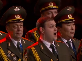 Illustration for article titled Russian Police Choir Sings "Get Lucky" Before Sochi Opening Ceremony